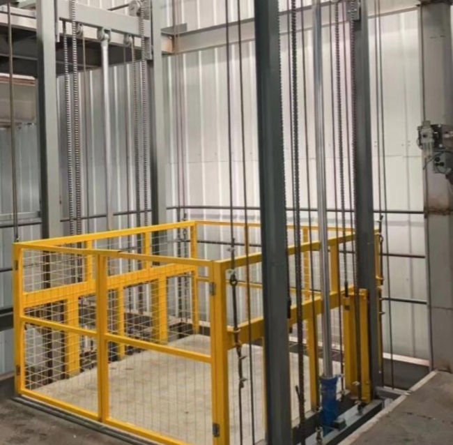 集贤导轨式升降机一般加工周期